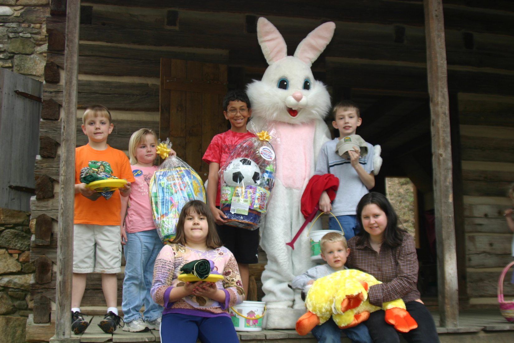 Easter Bunny at Broad River Greenway